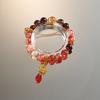 Nuevo Pulsera de Candado Ping An Ruyi para Mujer Envío a Madre Pulsera Retro de Alto Valor Marca de Fortuna Regalo Perlas de Alta Calidad