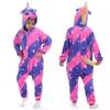 Pijama de Uma Peça com Tema Animal e Estampagem Dourada, Design de Céu Estrelado, Venda Direta da Fábrica, Roupa de Casa de Flanela para Casal, Estilo Espesso para Casal