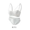 Ropa Interior Estilo Deseo Puro Inalámbrico Minimizer para Busto Grande Sexy Ajustable Set de Sujetador Talla Grande Copas Sin Tirantes