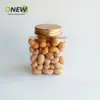 Frasco de Plástico para Comida de Mascota de 340ml Transparente Tarro Sellado para Snacks Frutos Secos Pistacho de Plástico Tarro para Dulces Galletas