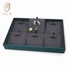 Bandeja para joyas, expositor de joyas, pendientes, collares, almacenamiento de joyas, venta al por mayor, placa de exhibición para múltiples anillos