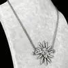 Collar de Cadena de Quilla Retro, Colgante de Sol/Cruz de Aleación Personalizado, Collar de Metal de Estilo Hip-Hop de Moda