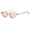 Gafas de Sol Nerd con Tachuelas de Arroz de Moda Transfronterizas para Hombre Montura Pequeña Ojo de Gato Versátiles Diarias Antivibración Gafas de Sol para Mujer