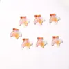 Série Luminosa Desenho Animado de Borboleta Acessórios para Nail Art Fofos Pequenas Peças de Resina 3D Brincos DIY Decorações de Unhas Vestíveis