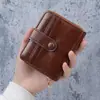 Cartera corta de mujer de nuevo estilo transfronteriza con cremallera, monedero multifuncional, tarjetero con múltiples ranuras para tarjetas, mini monedero al por mayor