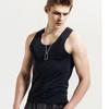 Chaleco sin costuras de seda de hielo para hombre Camiseta sin mangas delgada y moderna para hombre Ajustado para fitness Deportes Baloncesto Secado rápido Chaleco exterior