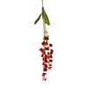 Simulación campana campana campana orquídea flor de campana pesca ceremonia de boda decoración de salón de bodas flor de techo pared de flores arreglo estilo Monet flor artificial