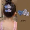 Pinza para el pelo de corazón con pedrería para niñas, Pinza BB para flequillo lateral, Pasador para la parte trasera de la cabeza, Accesorio para el pelo para niñas