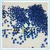 Wuzhou Piedra Preciosa Artificial Piedra Suelta Redonda 113 # Espinela Azul Sintética Principal Parafina Montaje con Piedras Venta al por Mayor