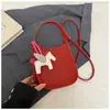 Bolsas de Mano Pequeñas de Moda para Mujer 2026 Nueva Moda Versátil Bolso Cruzado Tipo Cubo Bolso para Teléfono Exquisito Súper Popular