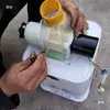 Comedouro para Animais de Estimação, Comedouro para Frango, Dispositivo Automático de Alimentação Programada para Pombos, Máquina de Alimentação de Corrente Contínua 12V para Frangos, Controle Remoto