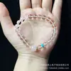 Pulsera de Calabaza de Ágata Roja con Pequeños Dijes de Suerte, Estilo de Moda, Regalo de Cumpleaños, Venta al por Mayor para Transmisiones en Vivo, Regalo de Cumpleaños para Niñas