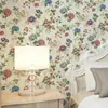 Revestimento de Parede Contínuo Estilo Francês para a Casa Inteira, Revestimento de Parede Pastoral Estilo Country Americano para Quartos de Hóspedes, Quartos e Papel de Parede de Fundo para Cabeceira