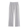 Exportación Transfronteriza de Ropa para Mujer de Aliexpress Verano 2025 Nuevo Estilo Cómodo Casual Kimono con Cordones Pantalones de Pierna Ancha Traje