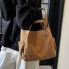 Bolso de Mujer Sencillo Estilo Japonés para Viajar Ligero Bolso de Hombro 2025 Nuevo Bolso Bandolera de Gran Capacidad Bolso Estudiantil de Moda Casual