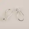 Brincos de Joias Artesanais DIY Acessórios de Pino Pérola Material Galvanizado de Cobre Puro Antiderrapante Conservador de Cor Ganchos de Orelha de Sapato de Salto Alto