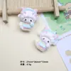Accesorios de Resina DIY de Dibujos Animados Cordero Lindo Pegamento de Crema Hecho a Mano Pasador Diadema Funda para Teléfono Móvil Hebilla de Zapato Accesorios de Joyería