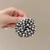 Pin Pequeño de Flores a Cuadros para Mujer, Pin Suave para Flequillo, Pin de Tiburón, Pin para Cabello Semirecogido, Accesorio para el Cabello Completamente Trasero