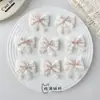 Super Fada Renda Costurada Pérola Tecido Laço Acessórios DIY Bolsa Sapato Flor Chapéu Acessórios Acessórios de Roupa