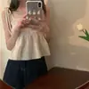 Top Camisola Doce e Fresco para Mulheres, Design de Verão, Roupa Externa de Nicho, Celebridade da Internet Super Popular, Colete Sem Mangas Que Reduz a Idade