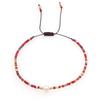 Pulsera de Verano Simple Nueva Bohemia Colorida Luz de Lujo Pequeñas Cuentas de Arroz Nicho Pulsera para Dama Cuentas al Por Mayor