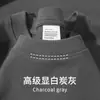 Camiseta básica de manga corta para hombre de algodón puro de peso pesado 400g, verano, corte holgado, amigable con la piel, cómoda, gruesa, no transparente, para hombres y mujeres