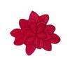 Parche Bordado de Hoja Grande, Parche de Tela Bordada, Parche para Chaqueta Acolchada de Flor, Parche Adhesivo para Planchar, Accesorios de Ropa