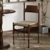 Mesa y silla de cafetería vintage combinadas, silla de tienda de postres y repostería, tienda de té con leche, restaurante americano occidental, mesa de madera maciza comercial