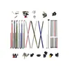 Accesorios para carpas, piezas para toldos de cuatro patas, postes, soportes grandes para sombrillas, tubos plegables para carpas con patas cruzadas