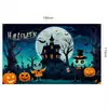 Banner de Halloween Transfronterizo FelizHalloween Festival de Fantasmas Fiesta de Terror Bandera Decoración de Atmósfera Festiva Bandera Colgante