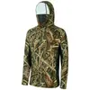 Chaqueta Protectora del Sol con Aire Acondicionado en Stock, Ropa Exterior de Seda Hielo, Suéter Camuflado Transpirable Ultradelgado, Chaqueta de Pesca para Exteriores en Bicicleta, Ropa Transfronteriza para Hombres