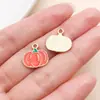 Accesorios para Adornos DIY de Verduras Rurales Aleación Goteo de Aceite Calabaza Champiñón Cebolla Pimiento Maíz Colgante Pulsera Hechos a Mano