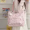Bolso cruzado de lona, bolso de hombro, bolso tote, bolso para libros, versátil, gran capacidad, adecuado para que los estudiantes lo usen en clase o para tutorías, para llevar libros