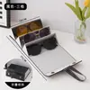 Bolsa de Almacenamiento para Gafas de Sol con Múltiples Compartimentos, Estuche Portátil de Viaje para Gafas de Sol, Organizador de Pared de Gran Capacidad para Uso en Casa