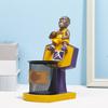 Portaplumas de resina de la estrella de baloncesto de la NBA Kobe James, regalo de cumpleaños para niños, almacenamiento de escritorio para estudiantes, manualidades