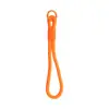 Cordão ajustável para celular, pulseira de pulso colorida trançada, corrente de telefone anti-perda, unissex, fecho de silicone