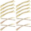 Clip Sencillo de una Palabra Transfronterizo Elegante Pinza para el Cabello Clip para Flequillo Lateral Exquisito Sentido de Alta Gama Horquilla Lujo Ligero Dulces Accesorios para el Cabello para Mujeres
