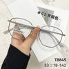 Monturas de Gafas Poligonales de Aleación a la Moda para Mujer T8845 Gafas Danyang Gafas de Prescripción para Miopía Monturas Retro de Celebridad de Internet al Mayoreo