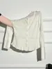 Nueva prenda exterior calada de estilo inspirado en Chanel, cárdigan de punto de manga larga para mujer, chaqueta nicho de longitud hasta el hombro, top de otoño
