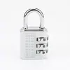 Candado de metal con contraseña fabricante de fábrica para equipaje, mochila, armario de gimnasio, puerta y ventana, cerradura de aleación de zinc antirrobo