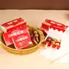 Caja de Empaque Mini de Espino Confitado de Moda, Caja de Papel de Empaque Especial, Set de 3 Piezas en Stock, 5 Brochetas Pequeñas, Uso Comercial, Venta al por Mayor con Logo