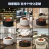 Mesa de chimenea de fuego real con calefacción a gas-alcohol para paisaje exterior, estufa de hoguera para decoración de casa de huéspedes, fogata al aire libre para jardín y patio