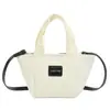 Bolsa Saco Infantil Nova de Camurça Outono/Inverno 2025 Grande Capacidade Moda Coreana Bolsa de Ombro Bolsa de Tecido Infantil de Veludo