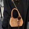 Bolsa Retro de Alta Qualidade para Mulheres 2025 Nova Moda Tendência de Inverno Versátil Bolsa de Ombro Simples para o Dia a Dia Bolsa Transversal