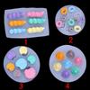 Variedad de molde de silicona para hornear con forma de dona, galleta de barra de crema de hojaldre, fondant, yeso para aromaterapia, arcilla decorativa