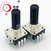 Codificador rotatorio Yurunfa de 12 teclas, ajustable 360°, EC12, interruptor de ajuste de volumen de pulso incremental