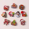 Accesorios Acrílicos Navideños de Venta Caliente Transfronteriza, Parches de Bastón de Caramelo de Árbol de Navidad, Adornos de Cuentas Hechos a Mano para Bricolaje