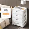 Caja de Almacenamiento de Plástico Transparente para Escritorio de Oficina Tipo Cajón Gabinete de Almacenamiento Debajo del Escritorio Archivador de Pie Organizador Estante de Almacenamiento