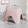 Taburete Pequeño para el Hogar de Plástico Antideslizante Banco Pequeño Taburete Bajo Taburete Taburete Taburete Infantil Engrosado Baño Taburete Antideslizante