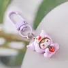 Pingente Chaveiro Desenho Sanrio, Pingente Coração Fofo Feminino para Mochila de Estudante, Acessórios de Bolsa, Versátil e Fofo